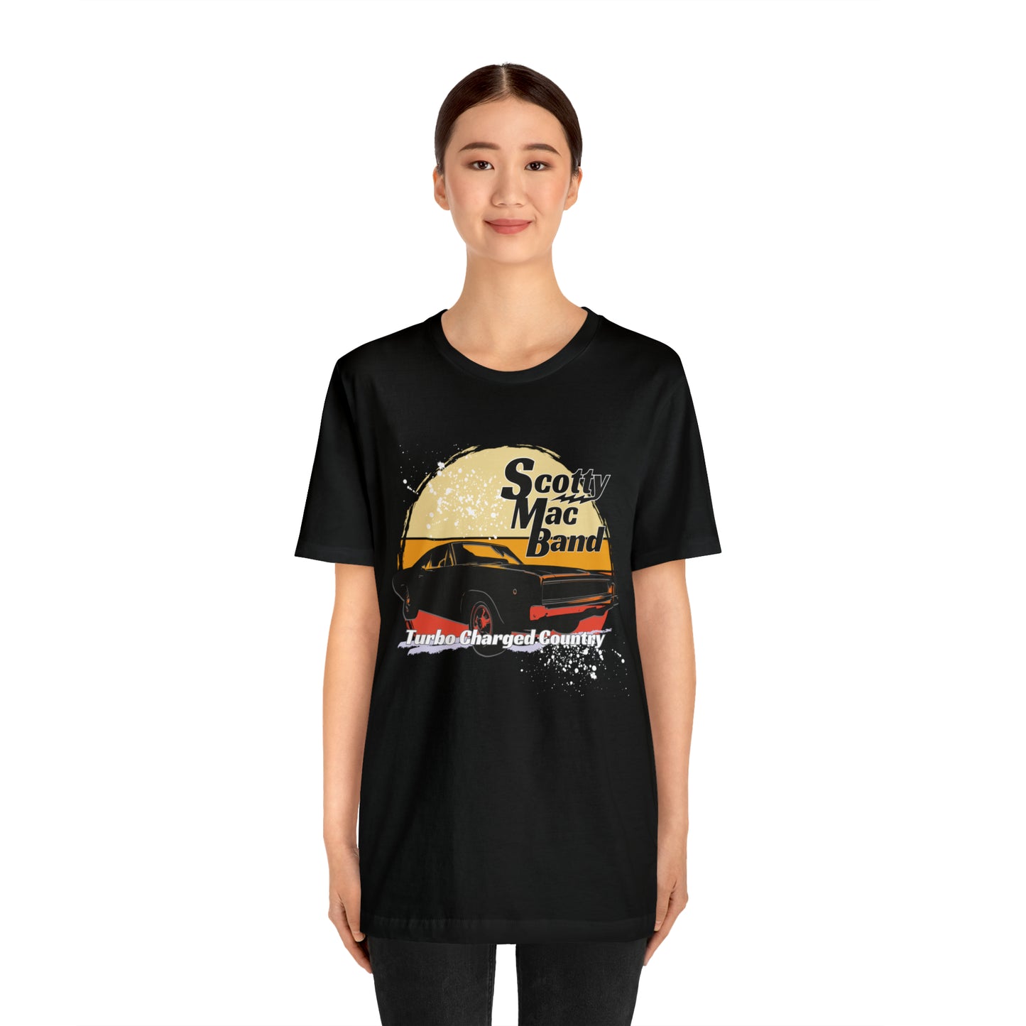 Turbo Charged Country Men's Tee Black
