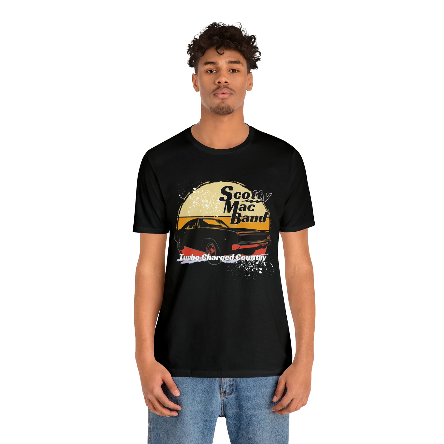 Turbo Charged Country Men's Tee Black